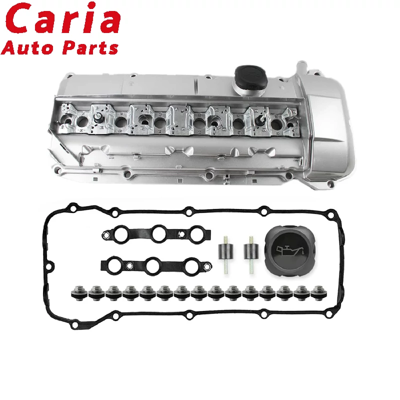 Aluminum Engine Valve Cover 11121432928 For BMW