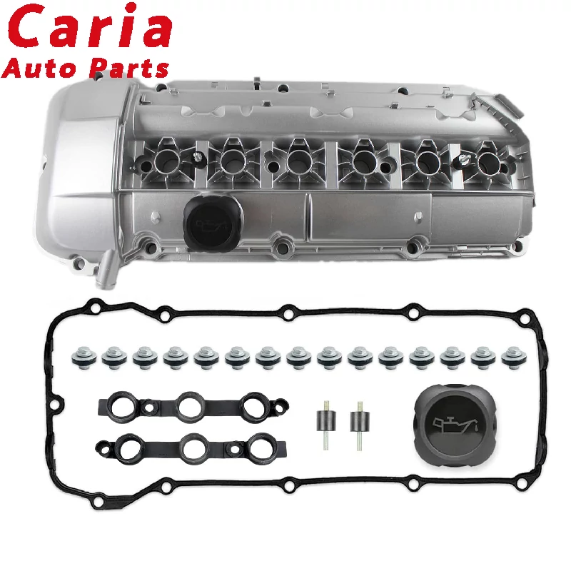 Aluminum Engine Valve Cover 11127512839 For BMW